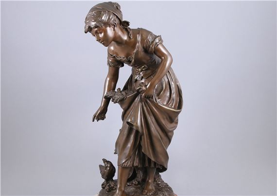 フランス彫刻家オーギュスト・モロー「 LA GRANDE SOEUR Auguste