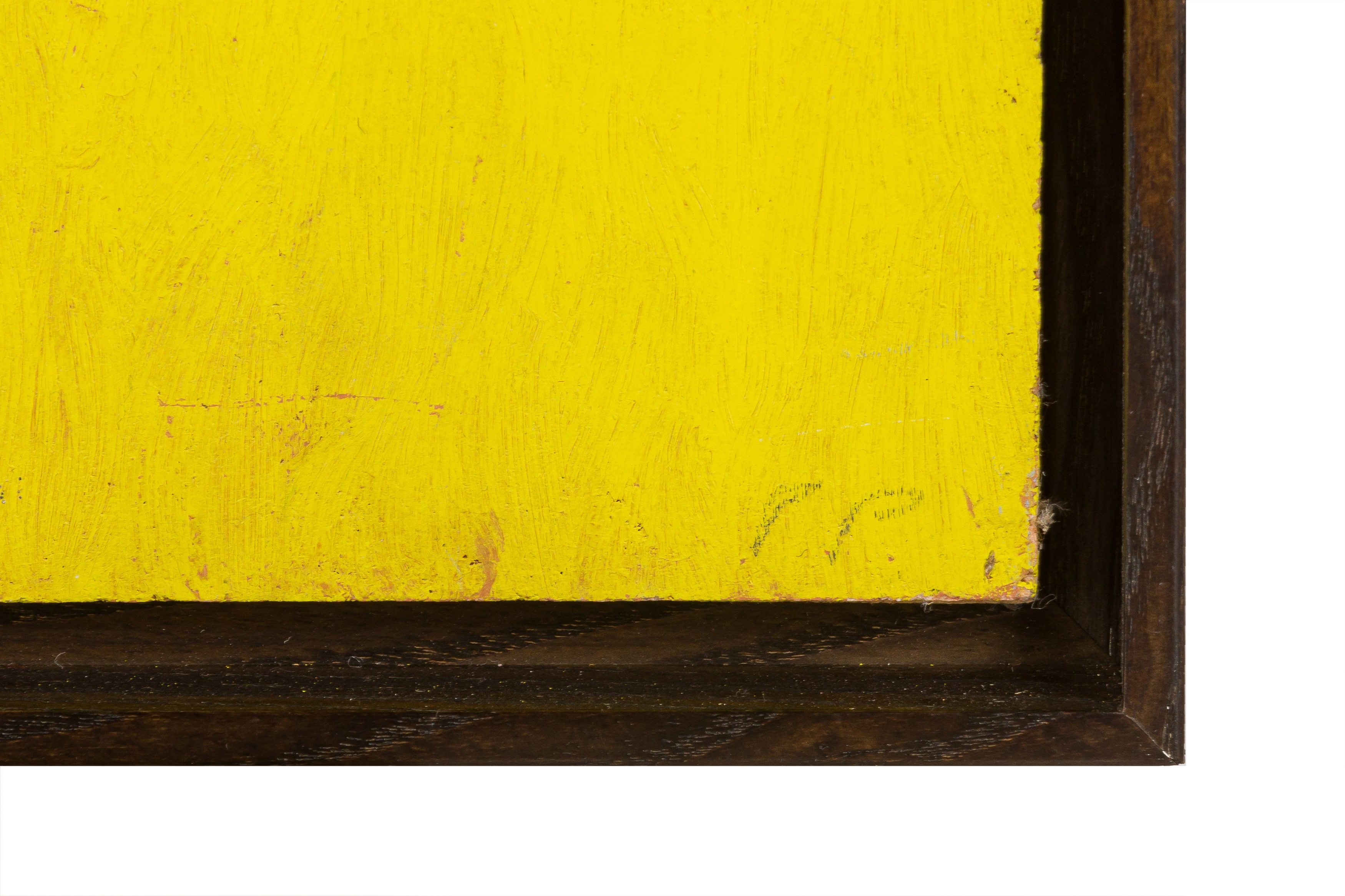 Artwork by Patrick Procktor, Portrait of a man standing, Made of oil on board