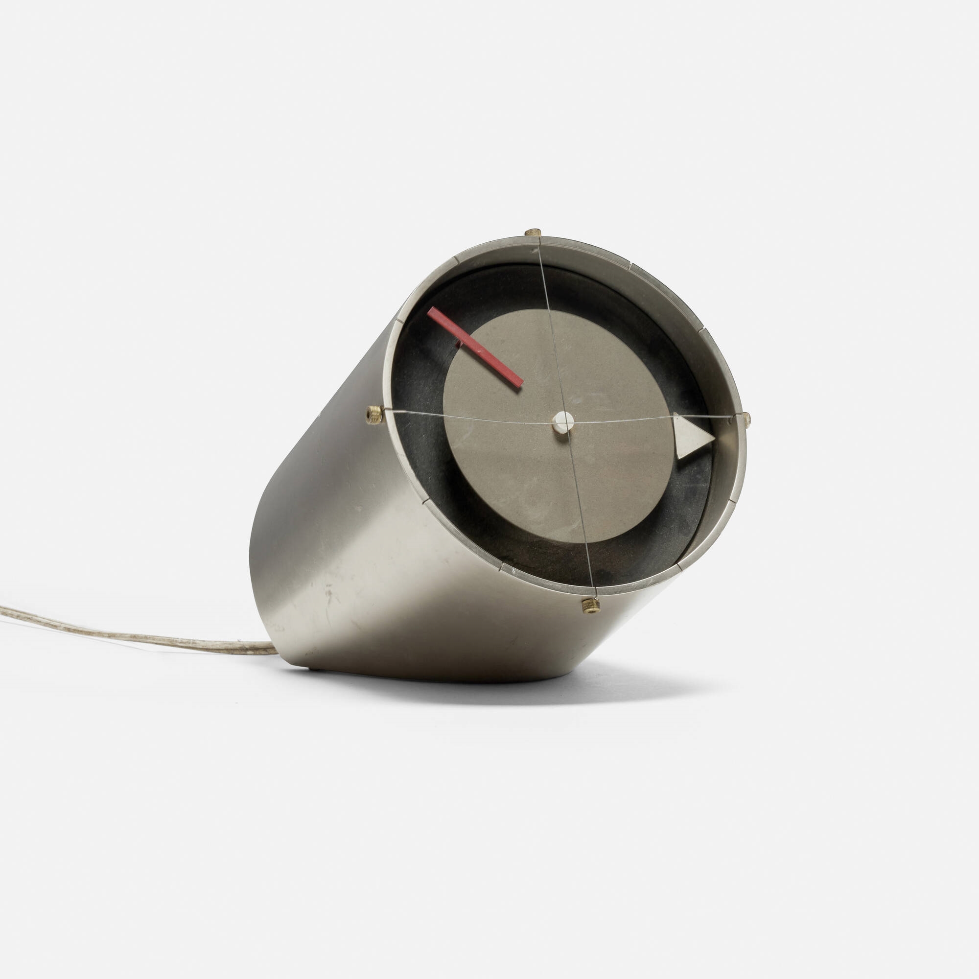 George Nelson | Clocknik table clock, model 2270B (1959) | MutualArt