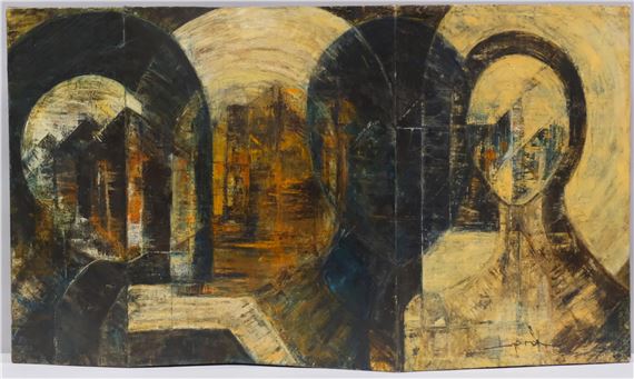 The Peopled City by Jennifer Lipman, 1970