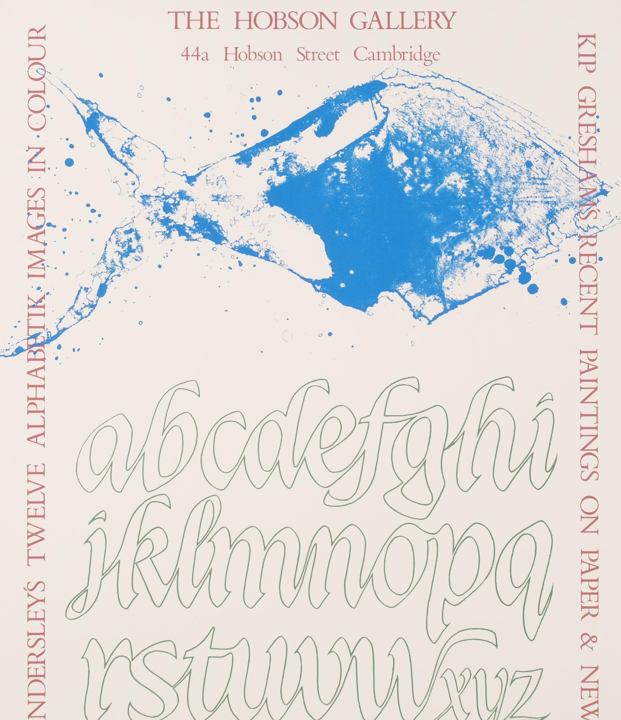David Kindersley | 2 screen printed posters (1983) | MutualArt