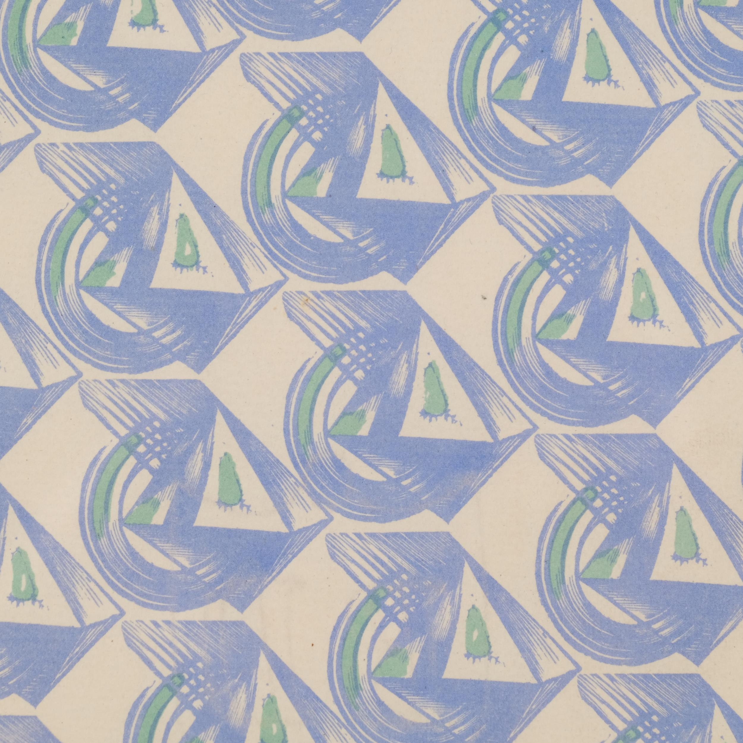 Eric Ravilious | Wallpaper Design (1927) (1927) | MutualArt