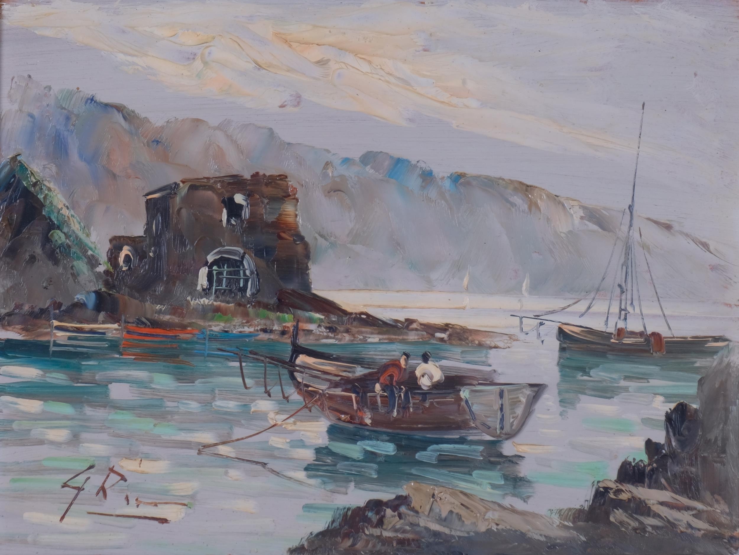 G. Rizzo | harbour scene | MutualArt