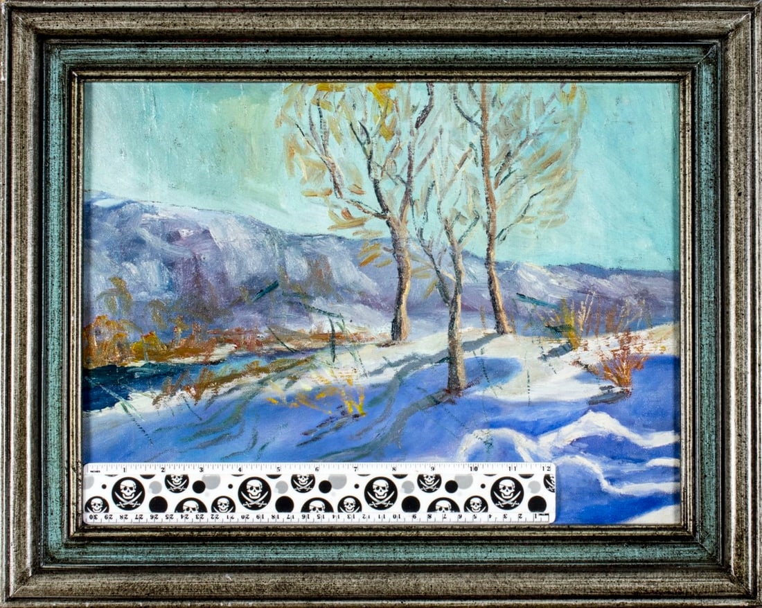 Artwork by Rudolf Stumpf, Rudolf Stumpf (NJ,German,20C) oil painting, Made of oil on canvas