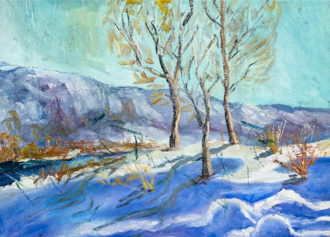 Artwork by Rudolf Stumpf, Rudolf Stumpf (NJ,German,20C) oil painting, Made of oil on canvas