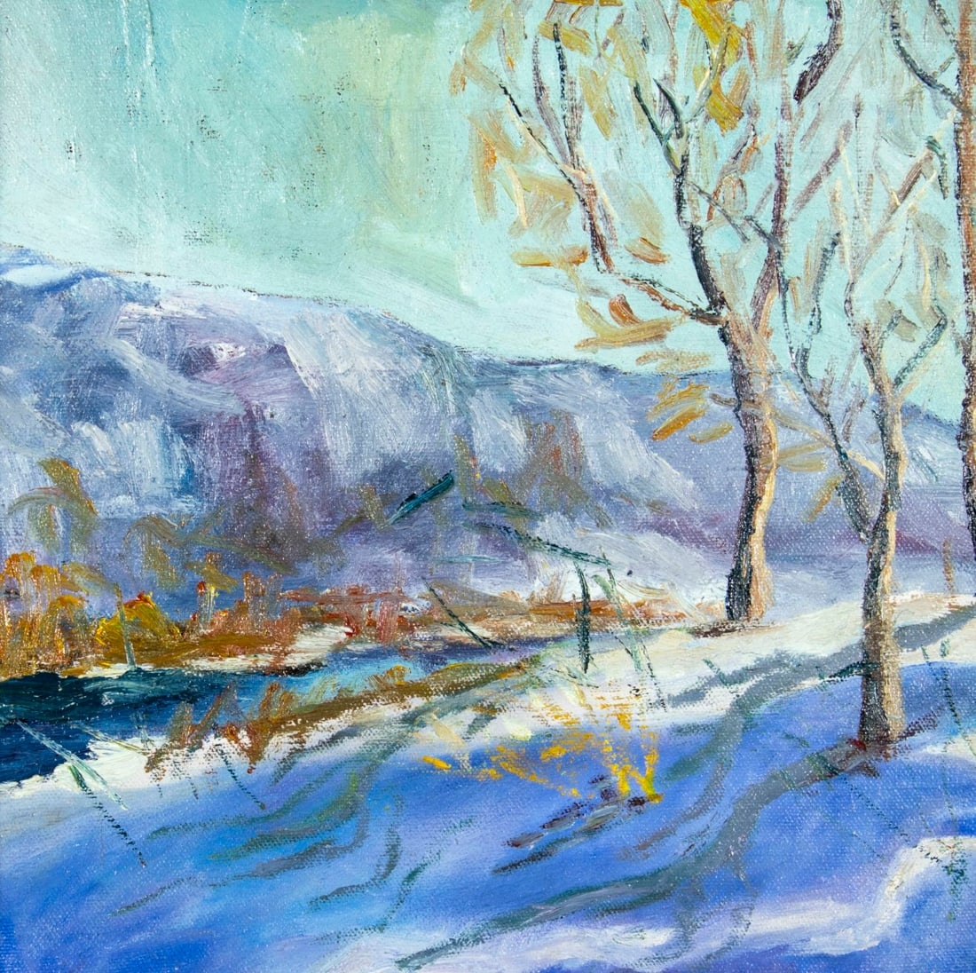 Artwork by Rudolf Stumpf, Rudolf Stumpf (NJ,German,20C) oil painting, Made of oil on canvas