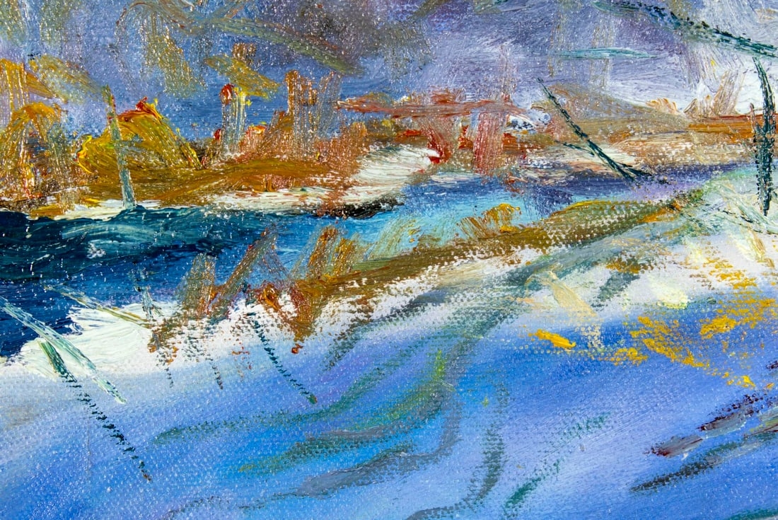 Artwork by Rudolf Stumpf, Rudolf Stumpf (NJ,German,20C) oil painting, Made of oil on canvas