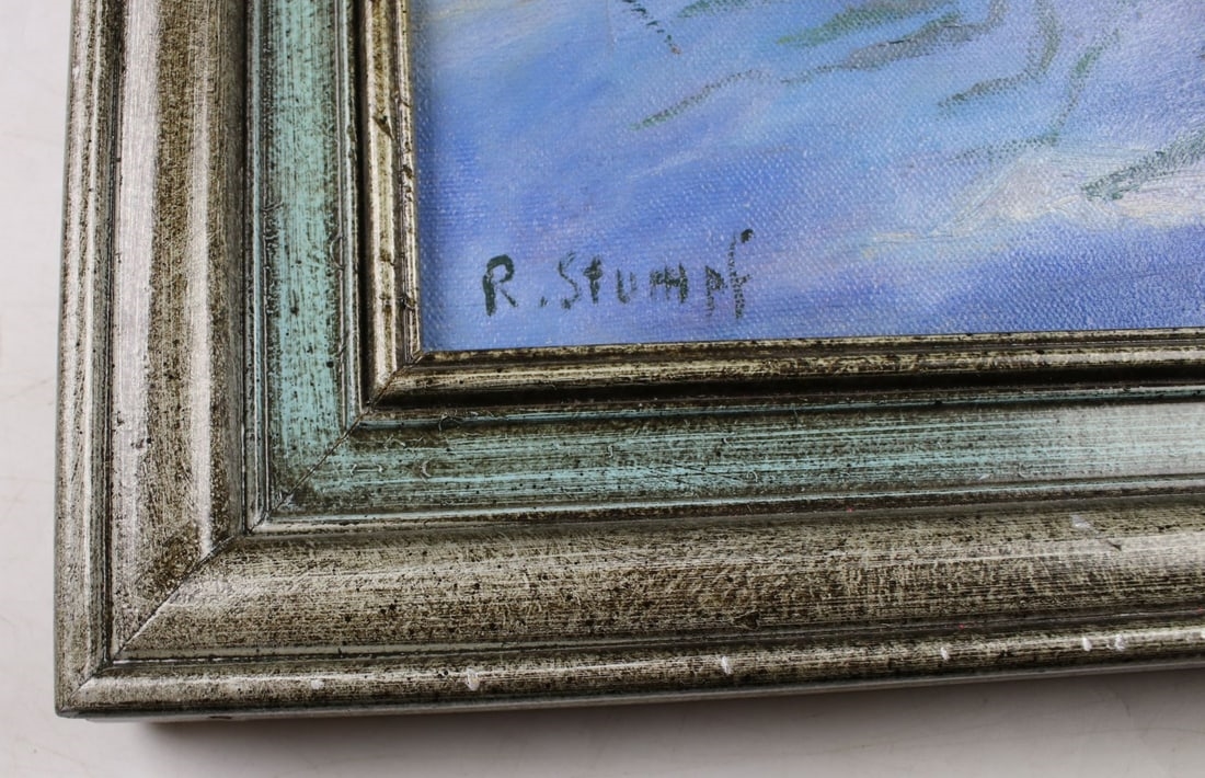 Artwork by Rudolf Stumpf, Rudolf Stumpf (NJ,German,20C) oil painting, Made of oil on canvas