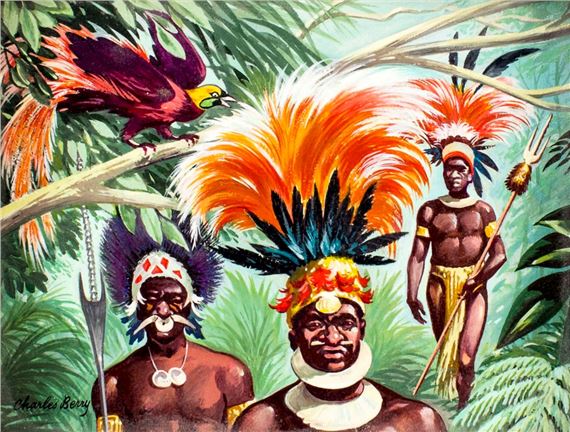 Charles Berry | Jungle Plumage | MutualArt