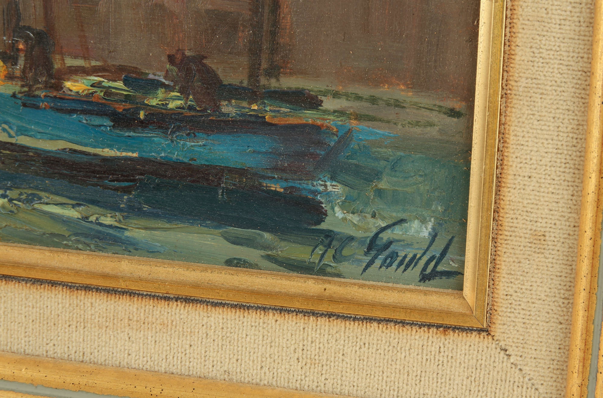 Artwork by Alexander Carruthers Gould, 'Incoming at Porlock Weir', Made of oil on board