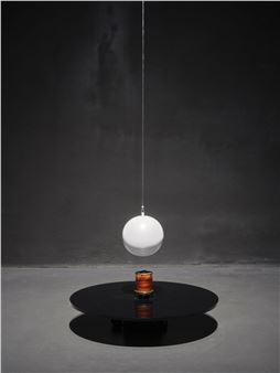 Takis: Boule Électromagnétique and Magnetic Wall - Axel Vervoordt Gallery, Wijnegem