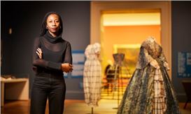 Artist Traces Manchester’s Links to Slavery on Blue Cotton Gown