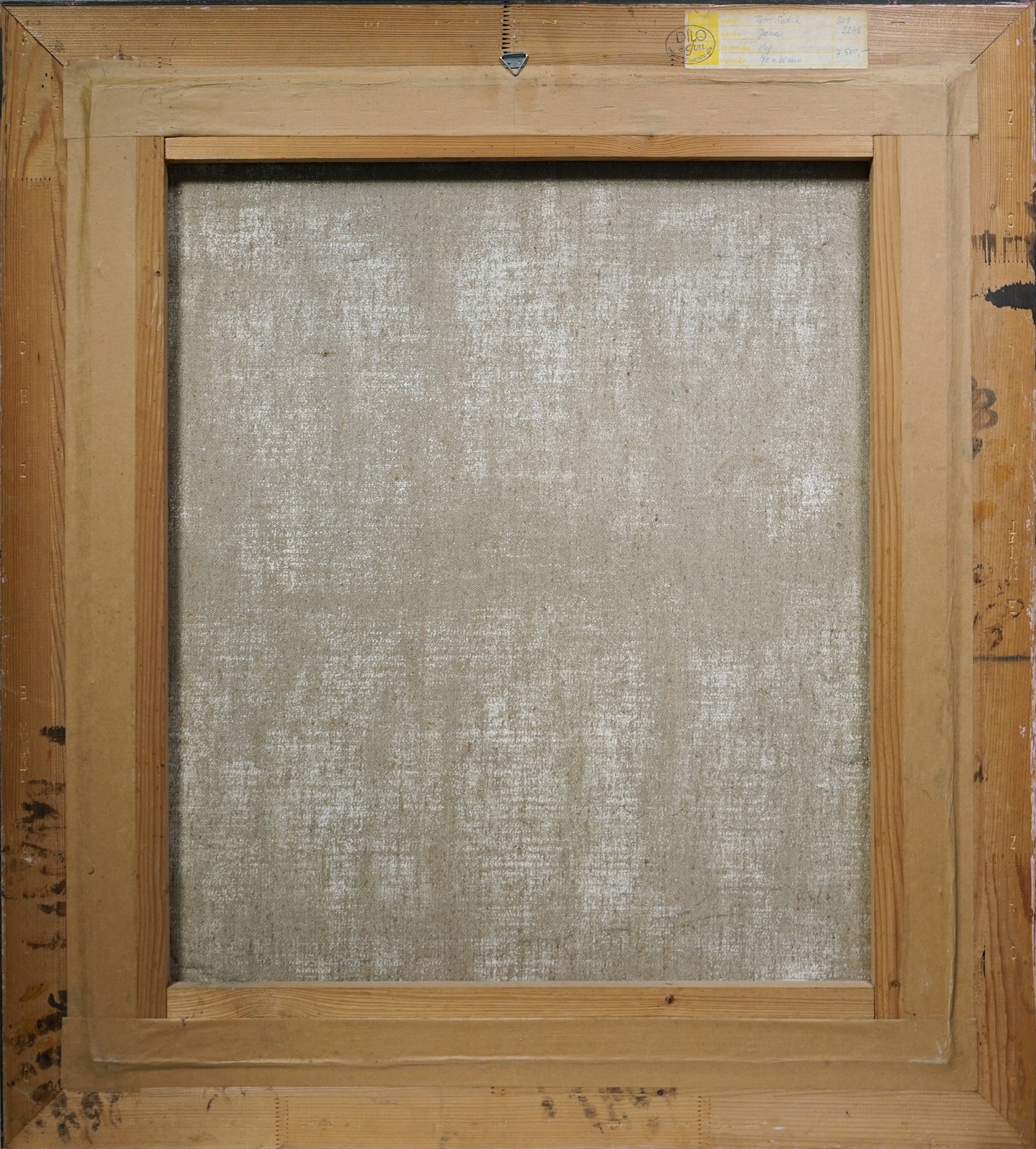 Artwork by Petr Sedlík, Jana, Made of Technika: Olej na plátně