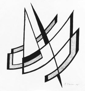 Geometrikus kompozíció 1978 - Italo Primi