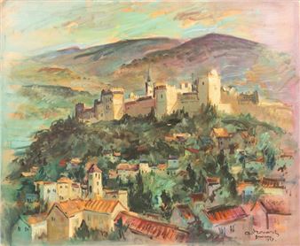 Vue de Grenade - Armand Drouant