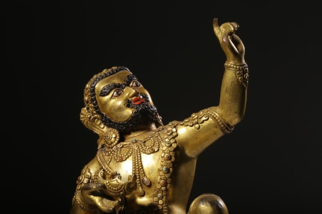Chinese School | Chinese Gilt Bronze Buddha Statue | MutualArt
