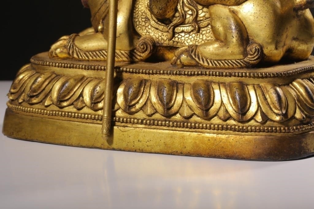 Chinese School | Chinese Gilt Bronze Buddha Statue | MutualArt