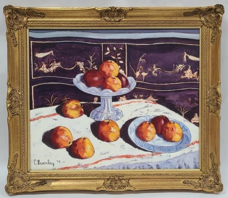 Cecil Everley | Cecil Everley Original Oil Painting on Canvas | MutualArt