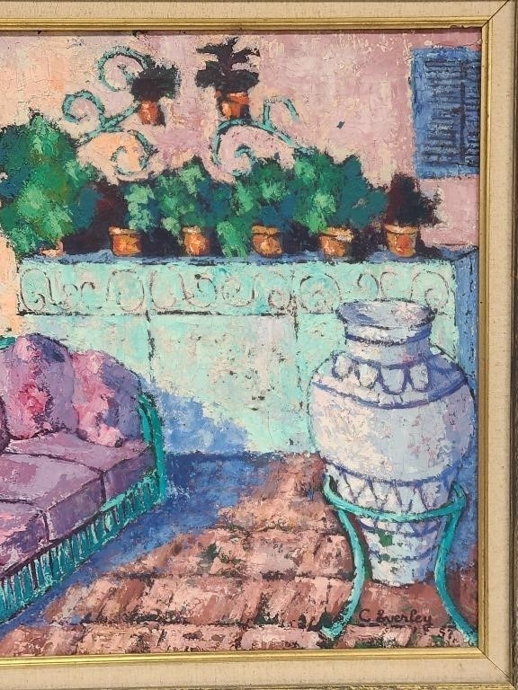 Cecil Everley | Cecil Everley Original Oil Painting on Canvas | MutualArt