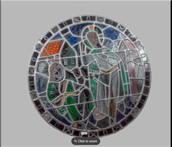 Model for a church window in Meerssen - Charles Eyck