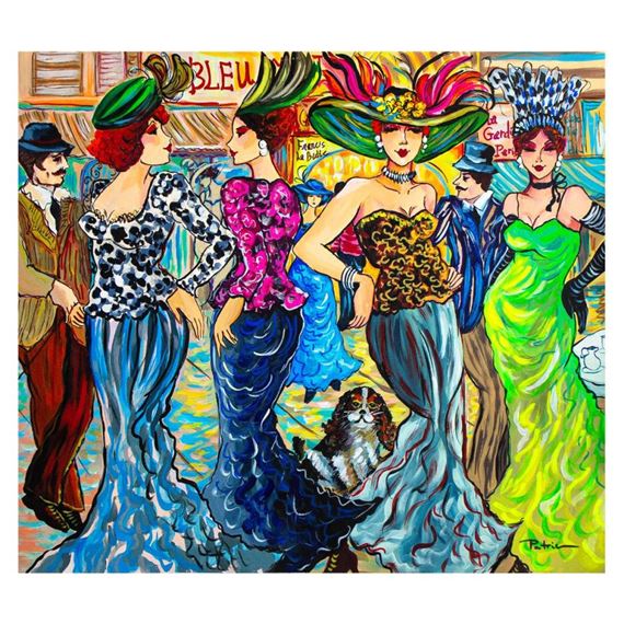 Patricia Govezensky- Original Acrylic on Canvas "Festivity by Patricia Govezensky