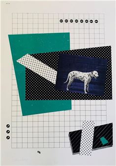 Skooter- Serigraph paper - Skooter