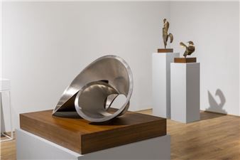 Sankho Chaudhuri: Untitled Metal - Vadehra Art Gallery (D-40)