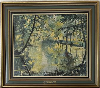 Soleil dans le marais - Hélène Besnard-giraudias