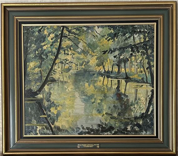 Soleil dans le marais by Hélène Besnard-giraudias