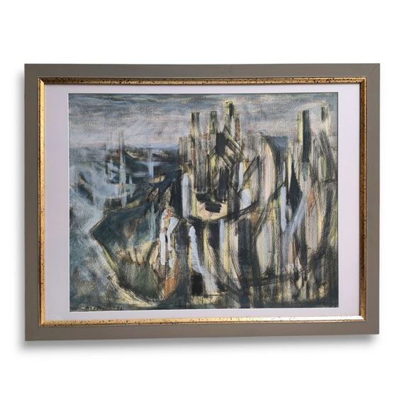 Ferme dans le bois - Joseph Espalioux