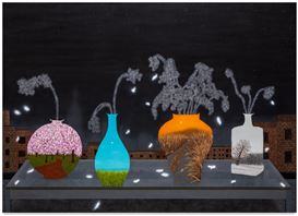 Porcelain Vessels Are Portals Through Time and Space in Paintings by Sung Hwa Kim