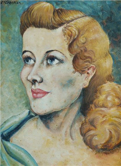 Female Portrait by David Strachan