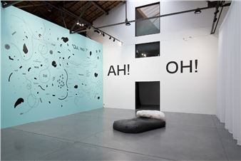 Kelly Weiss: À votre contact, se confondre (At your contact, blending In) / Ricardo Basbaum: Ah! Oh!