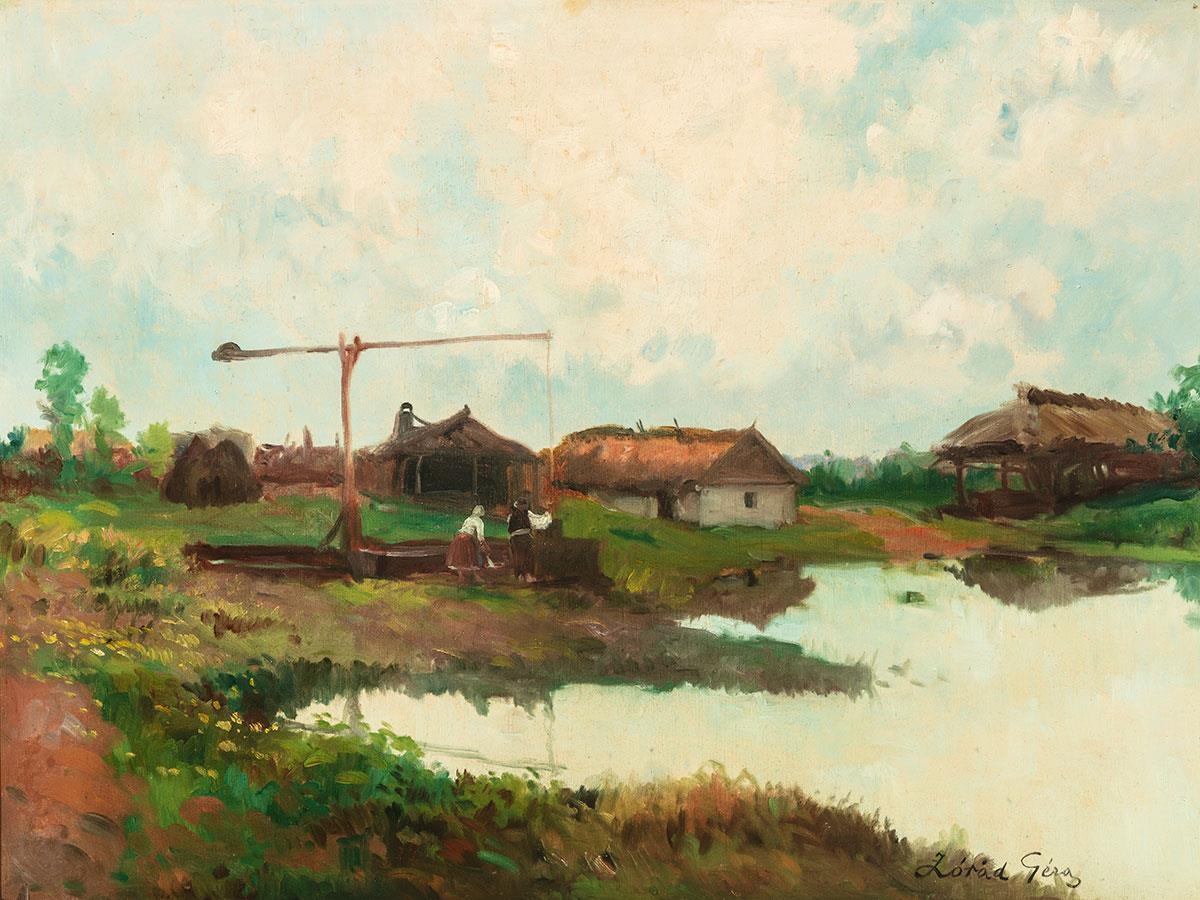 Artwork by Géza Zorad, Tanya, Made of oil on canvas