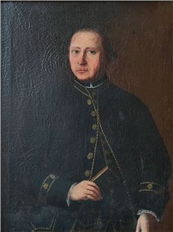 Portrait eines Herrn im Gehrock - Balthasar Mang