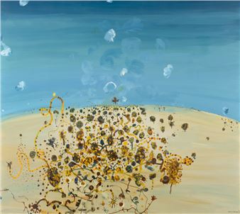 A Field of Wattles - John Olsen