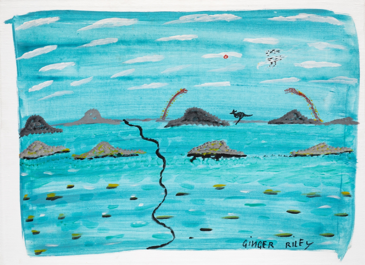 Ginger Riley Munduwalawala | Limmen Bight River Country Day (1993 ...