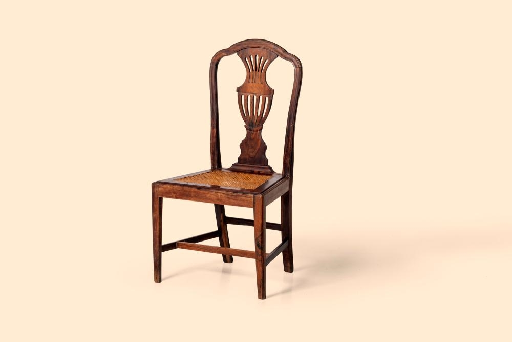 Artwork by Conjunto De Seis Cadeiras, Conjunto de 6 cadeiras Pombalinas do séc. XVIII, Made of madeira