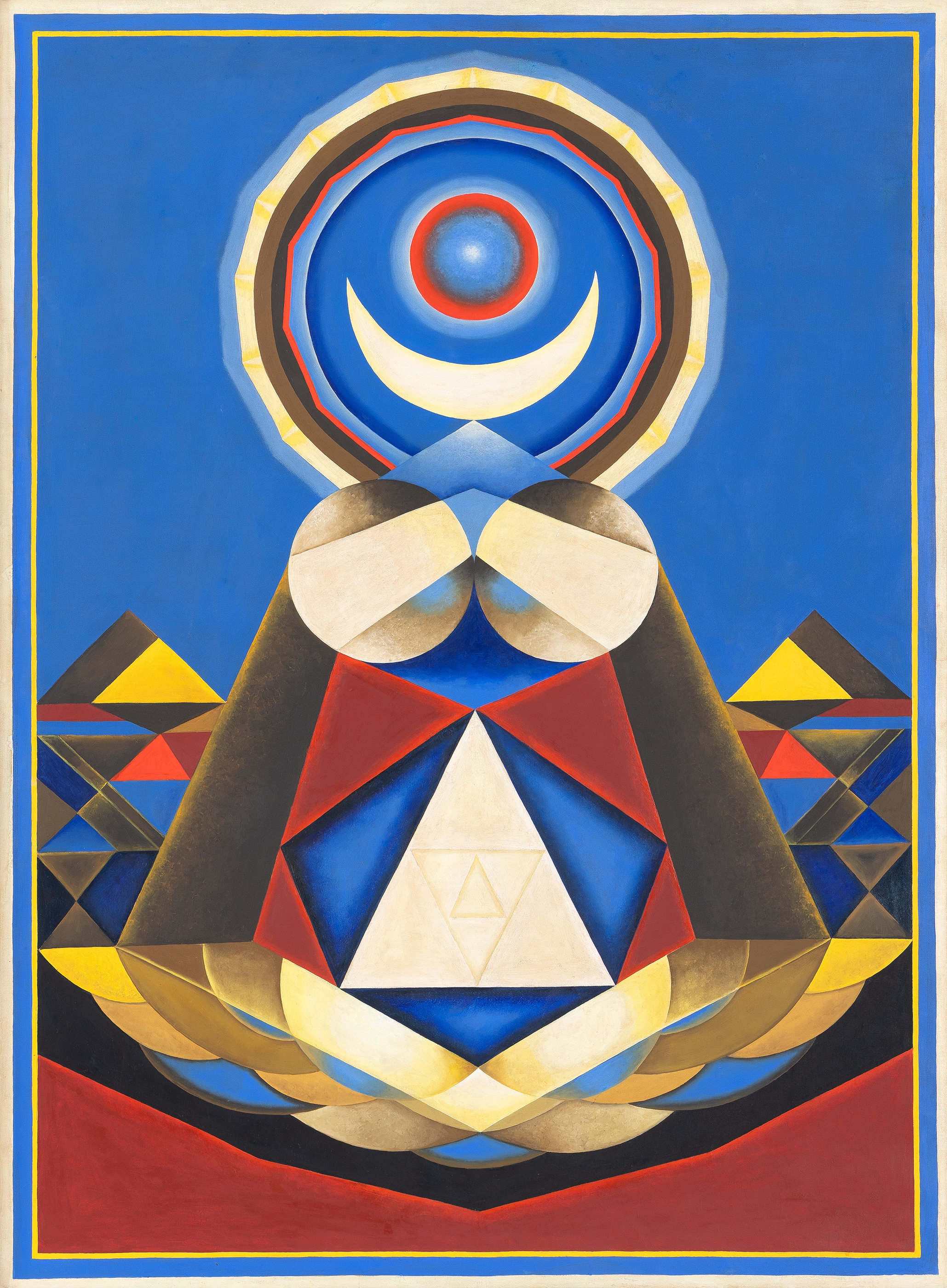 Ghulam Rasool Santosh | Untitled (1990) | MutualArt