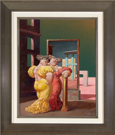 El Espejo by Carlos Jose Ledda, painted in 1991