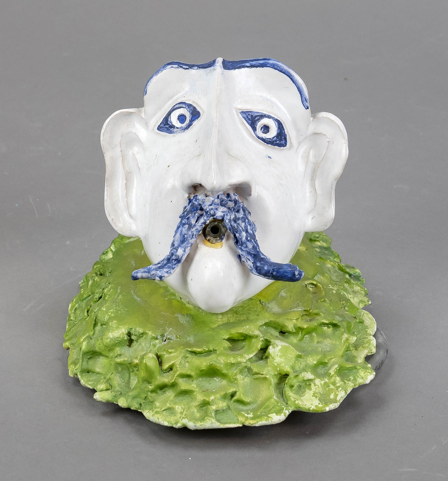 Artwork by Thaddäus Hüppi, Wasserspeier, Made of Majolika