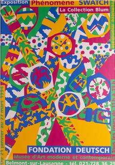 Phenomene Swatch - La Collection Blum, 1994 - Niklaus Troxler