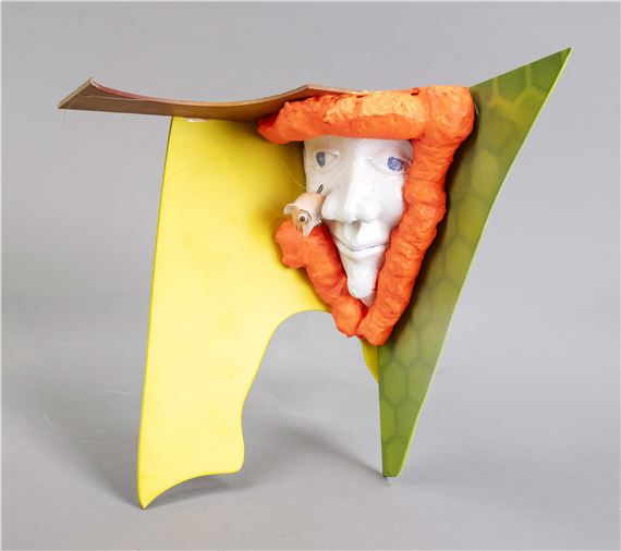 Wandobjekt „Yellow corner