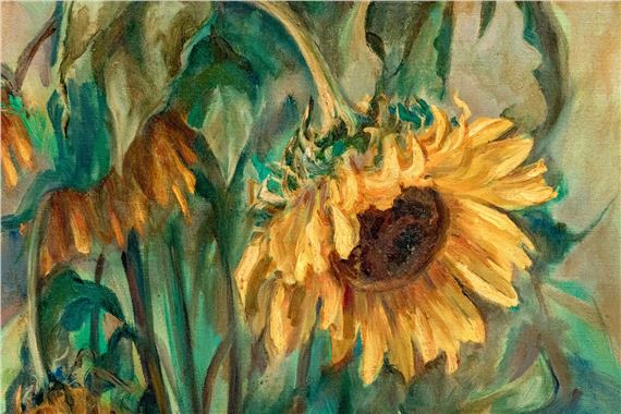 Hilda Karniol | Hilda Karniol (Austrian-American, 1910-2003) Large Oil ...