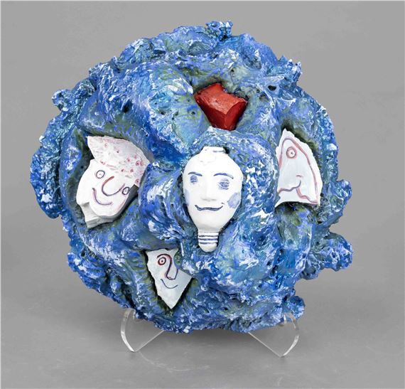 Wandobjekt „Vive le bleu