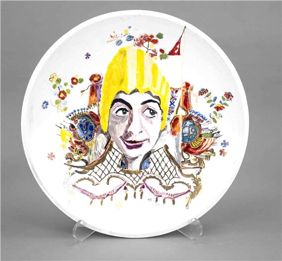 große Künstlerschale