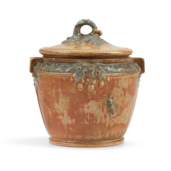 SOM-CHARLES GUÉNARDEAU (B. 1866) FOR SUSSE FRÈRES COVERED JAR - Som-charles Guenardeau