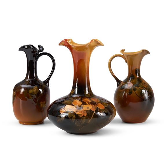 THREE ROOKWOOD POTTERY VESSELS - Rookwood Pottery