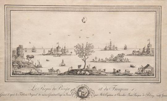 "Die Ruhe des Hirten und der Herde" - Martin Rudolph Heland