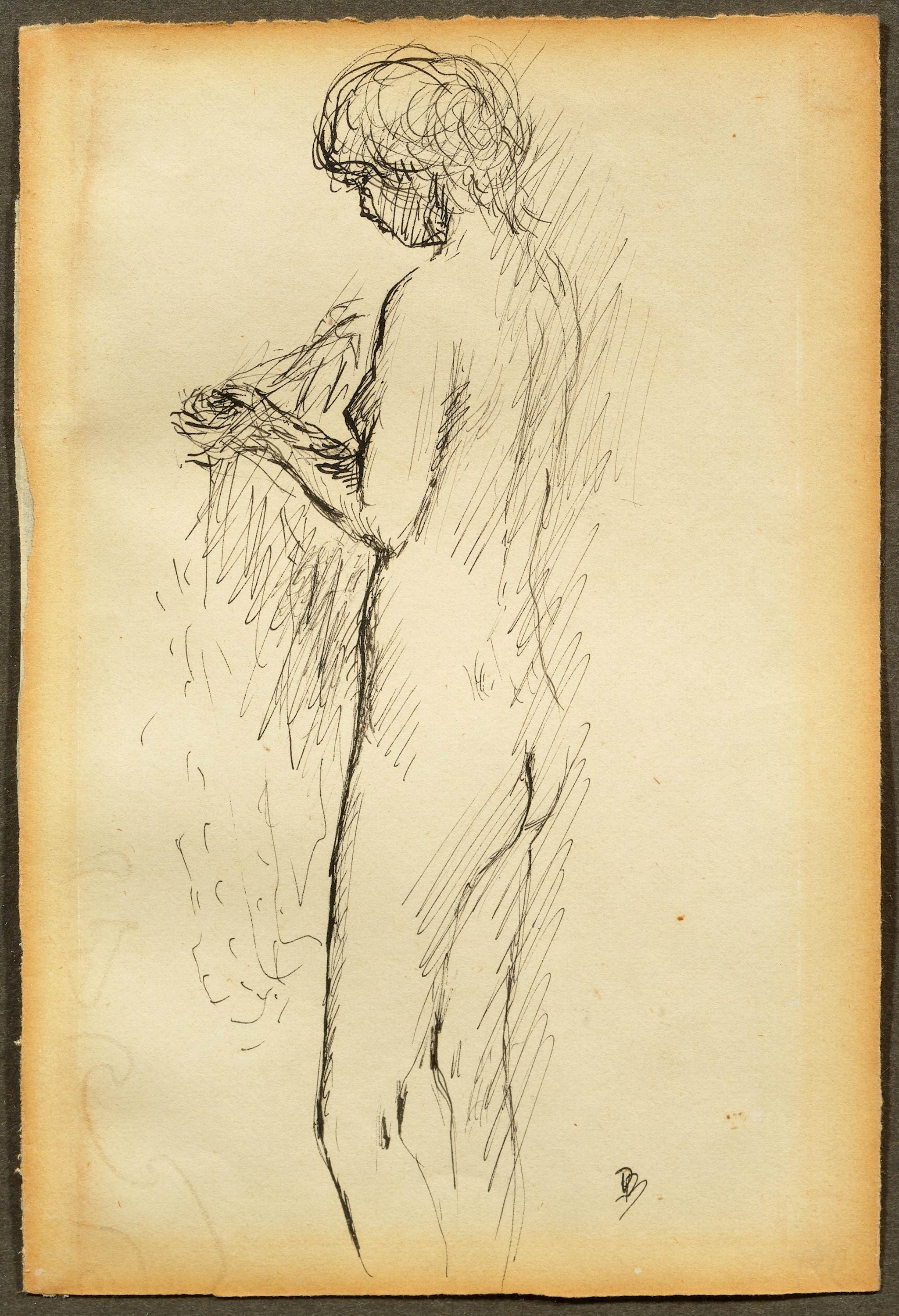 Pierre Bonnard | Nu (illustration pour le carton de L'exposition chez ...